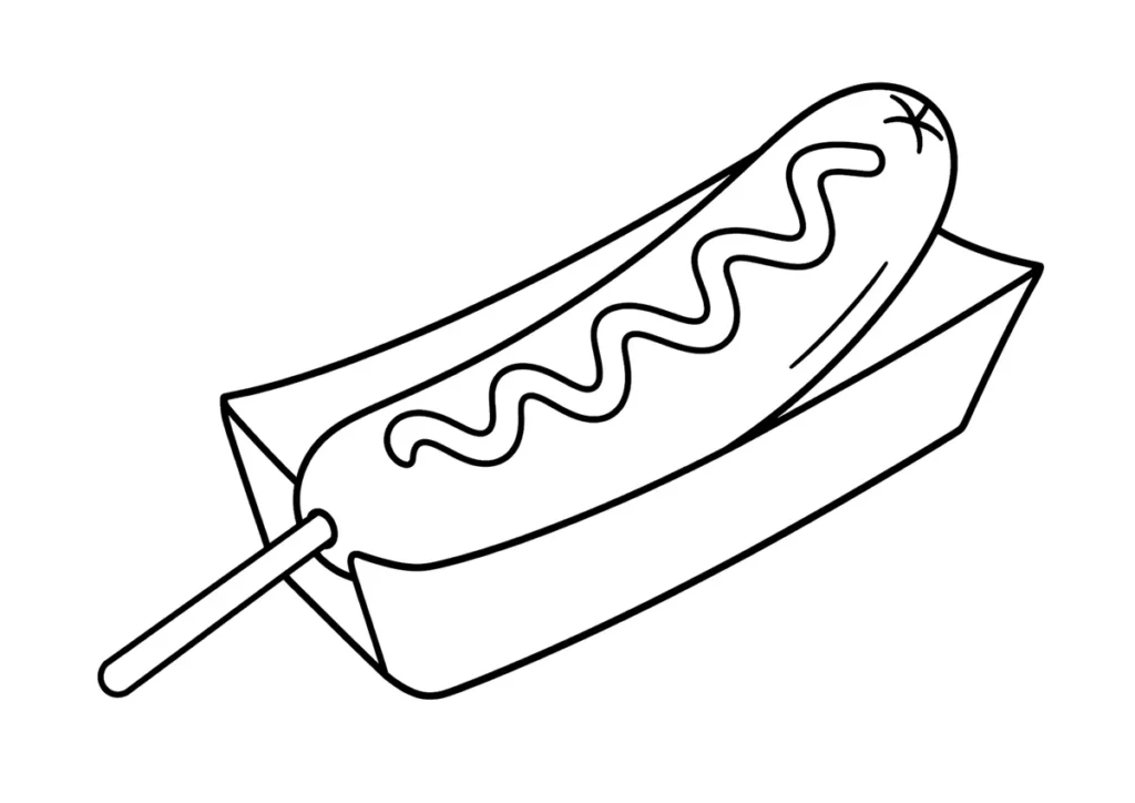 フランクフルトの塗り絵