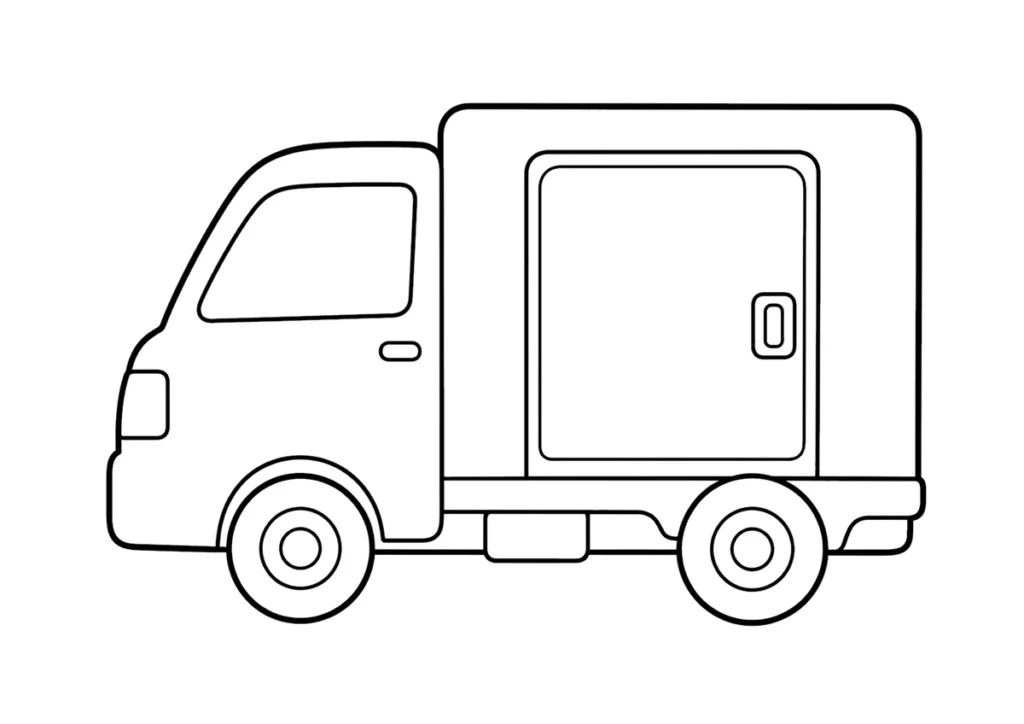 パネルバンの塗り絵