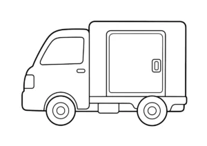 パネルバンの塗り絵