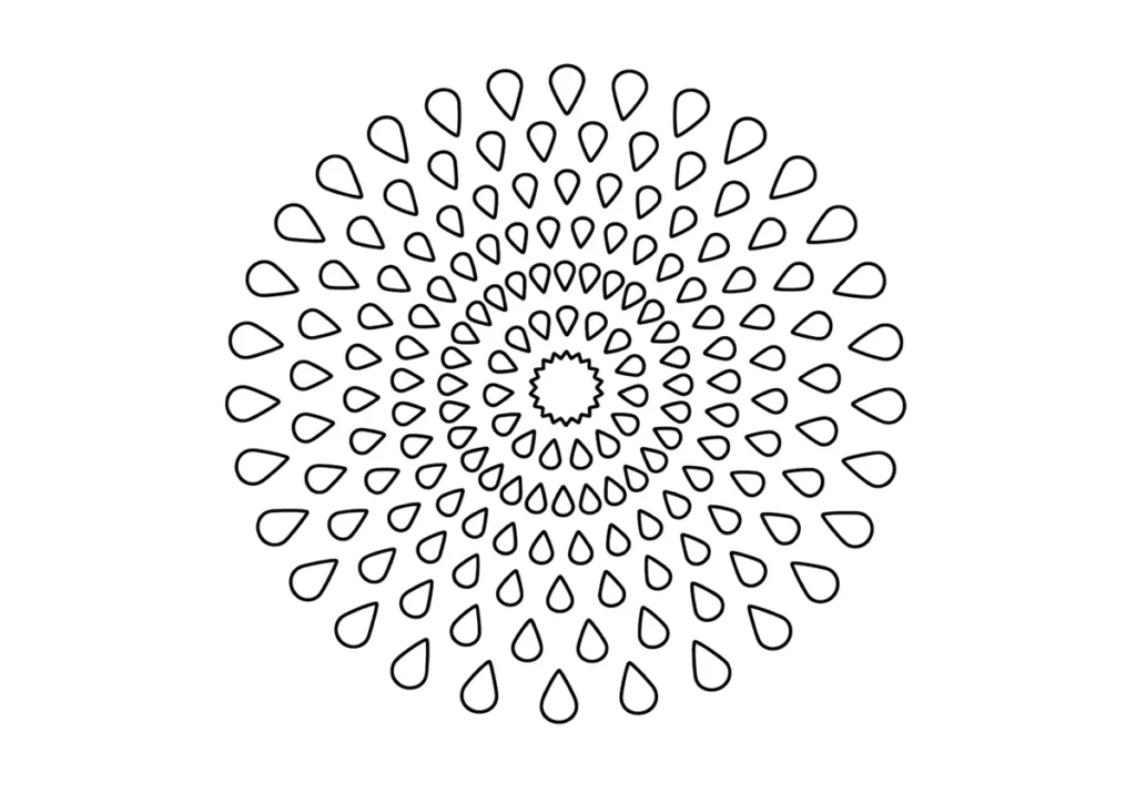 打ち上げ花火「牡丹（ぼたん）」