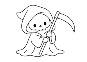 死神の塗り絵